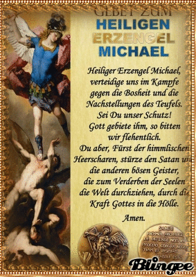 Gebet zum Hl.Erzengel Michael Picture #136701739 | Blingee.com