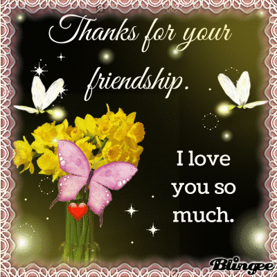 Thank You for your friendship... Animated Pictures for Sharing