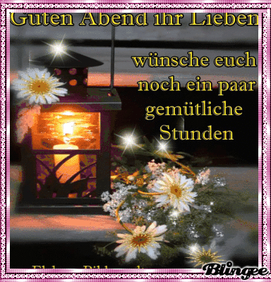 Wünsche dir einen schönen abend gif