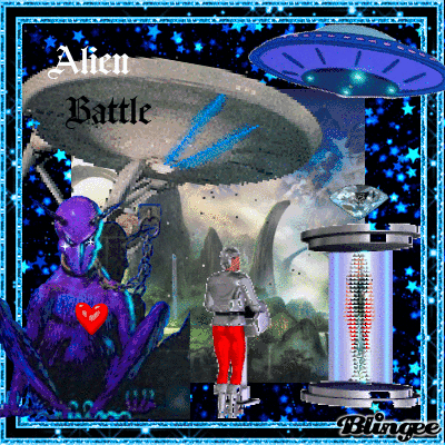 Alien Battle Picture #136756134 | Blingee.com