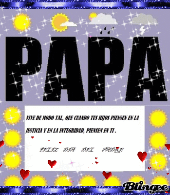 TARJETA DIA DEL PADRE Fotografía #136775917 | Blingee.com