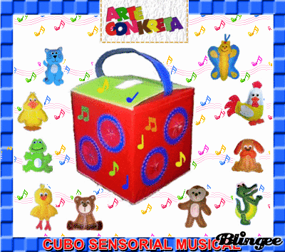 CUBO SENSORIAL MUSICAL