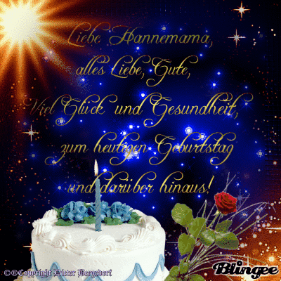 Liebe Hannemama, alles Gute zum Geburtstag! Picture #137104745