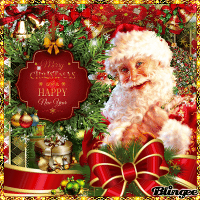 Merry Christmas and a Happy New Year Picture #137165775 | Blingee.com