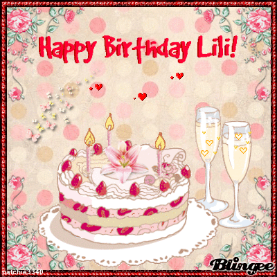 JOYEUX ANNIVERSAIRE LILI