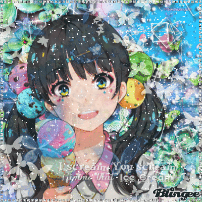 I scream, you scream, gimme that ice cream [ Strawberry ...