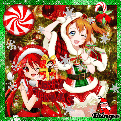 Anime Santa Claus Girl(s) Picture #137421534 | Blingee.com