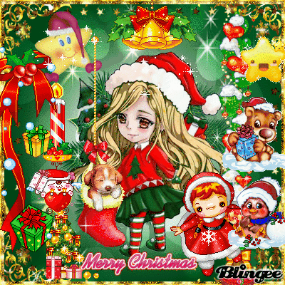 Anime Santa Claus Girl(s) Picture #137422236 | Blingee.com