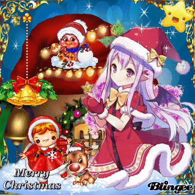 Anime Santa Claus Girl(s) Picture #137422258 | Blingee.com