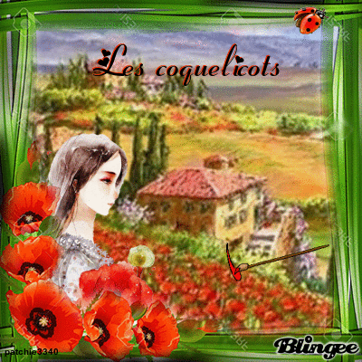 AQUARELLE LES COQUELICOTS