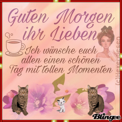 Einen schönen Tag wünsche ich Dir.Bei uns bei strömendem Regen Picture