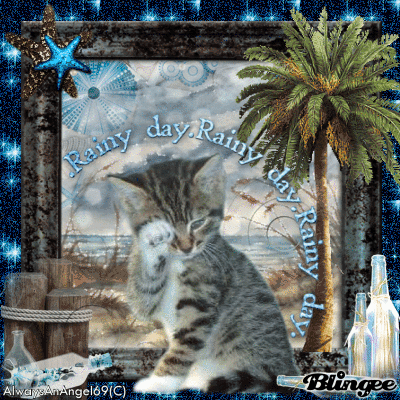 Blue- Rainy Day at the Beach ((alwaysanangel69))©®