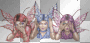3 Glitter Fairies