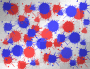red & blue