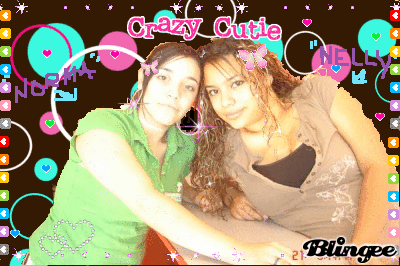 nelly and norma at candy shop