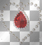 diamond, ruby heart diamond, ruby heart